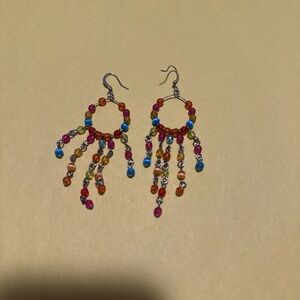 Beaded Dangle Earrings